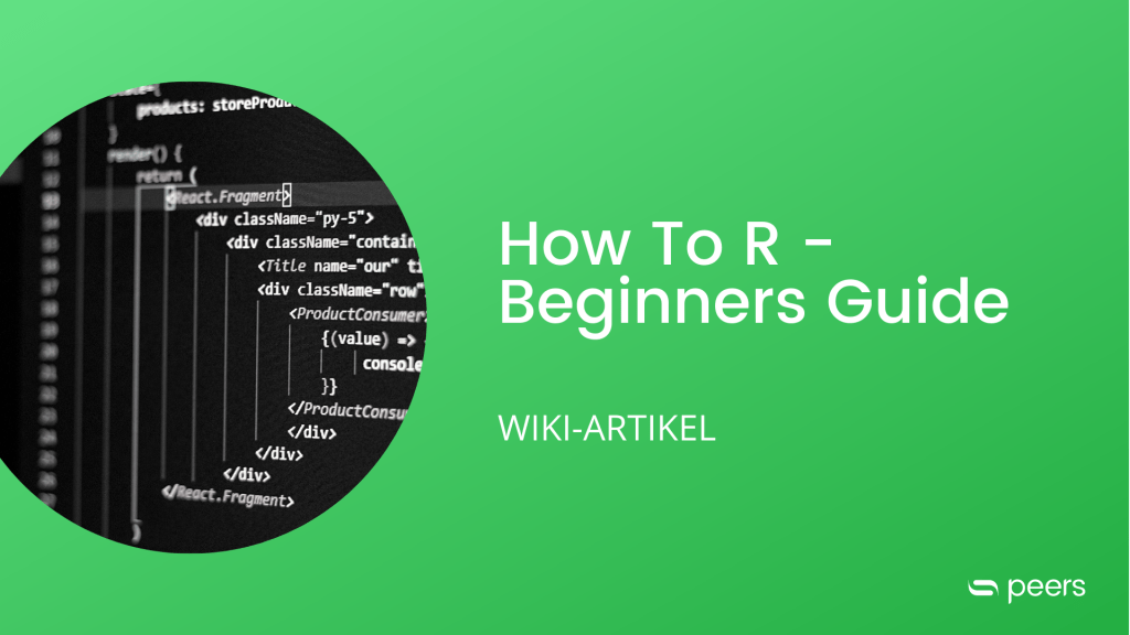 Beginners Guide How To R Wikiartikel