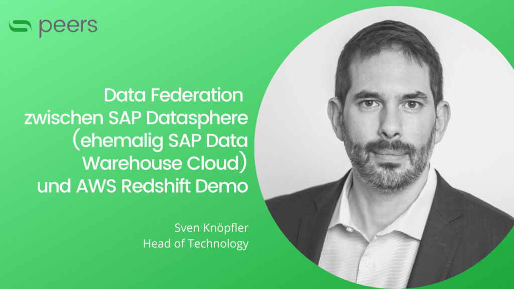 Data Federation zwischen SAP Datasphere (ehemalig SAP Data Warehouse Cloud) und AWS Redshift Demo