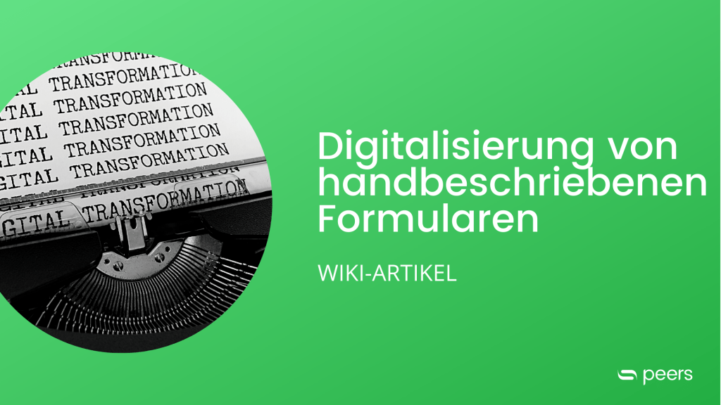 Digitalisierung, Digitale Transformation Wikiartikel