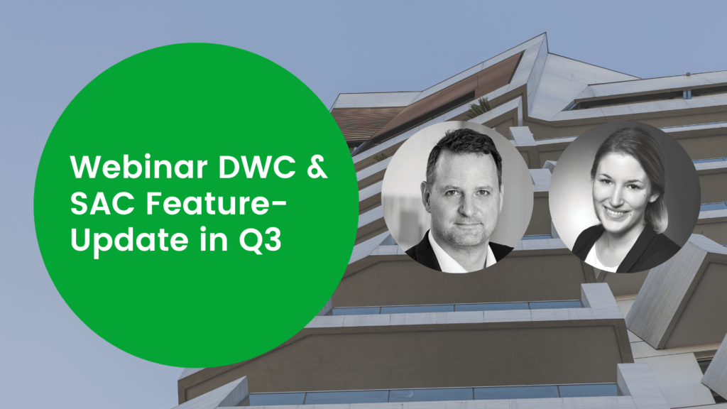 Webinar DWC & SAC Feature-Update in Q3
