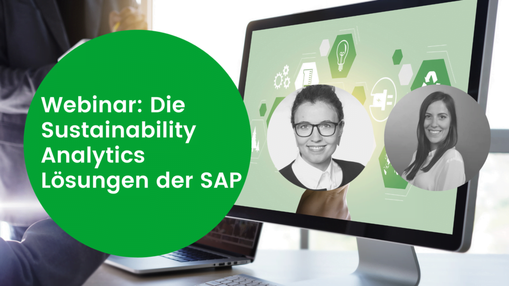 Webinar Die Sustainability Analytics Lösungen der SAP