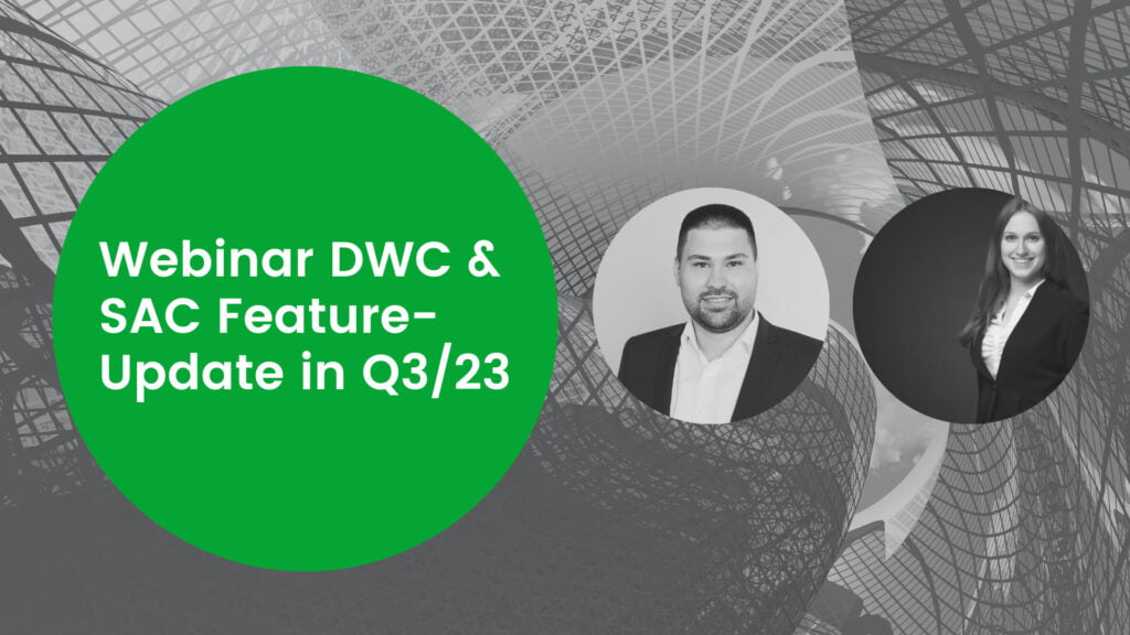 Webinar SAP DWC & SAC Feature-Update Q3